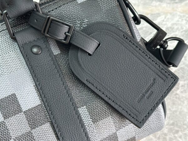 sy_no_3C657933CFDC93B984DDFCFC5855981A_4 Keepall Bandoulière 25 Bag – Damoflage Black Coated Canvas
