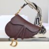 Saddle Mini Bag – Burgundy