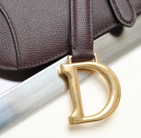 Saddle Mini Bag – Burgundy