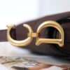 Saddle Mini Bag – Burgundy