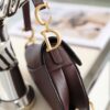Saddle Mini Bag – Burgundy