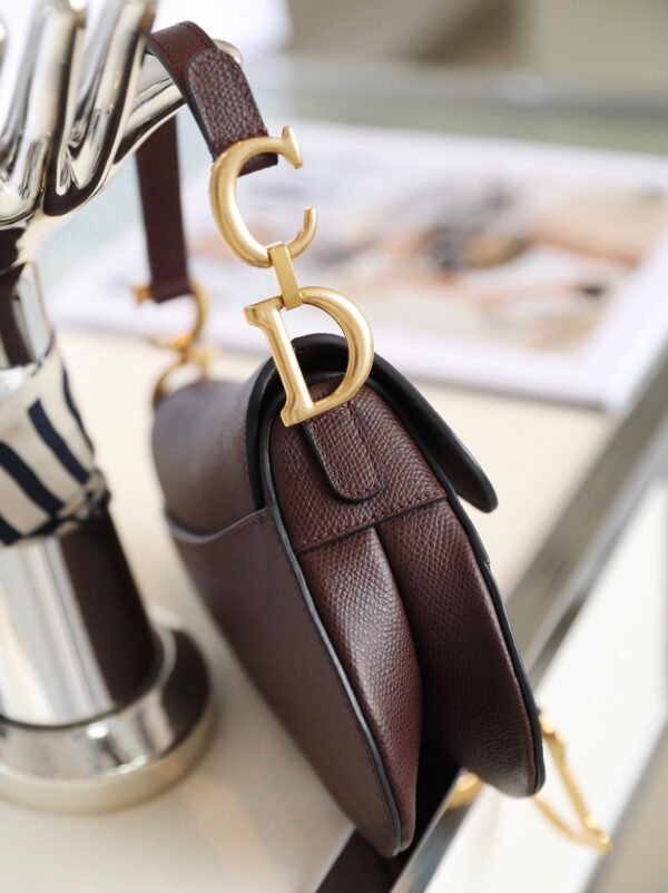 Saddle Mini Bag – Burgundy
