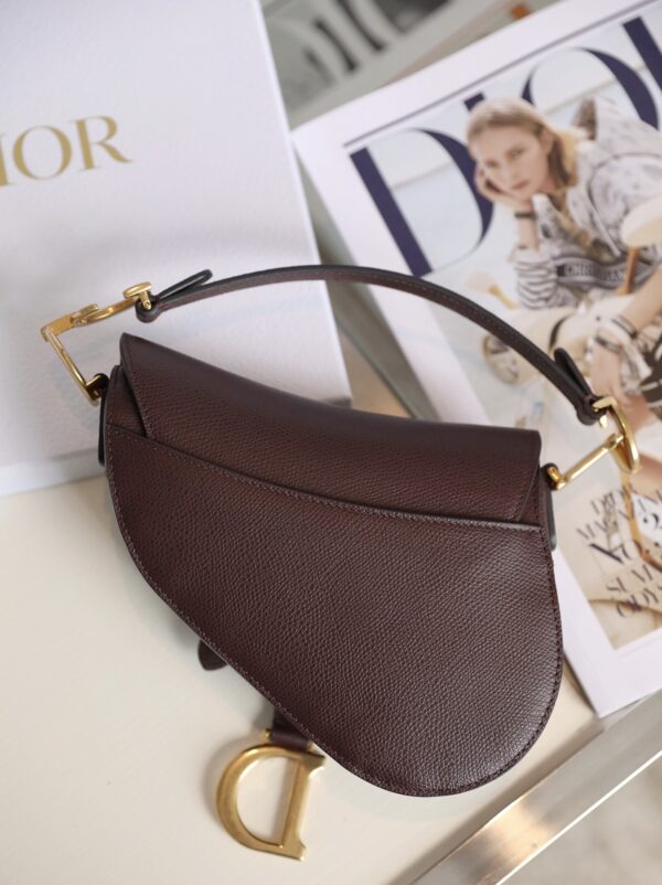Saddle Mini Bag – Burgundy