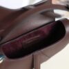 Saddle Mini Bag – Burgundy
