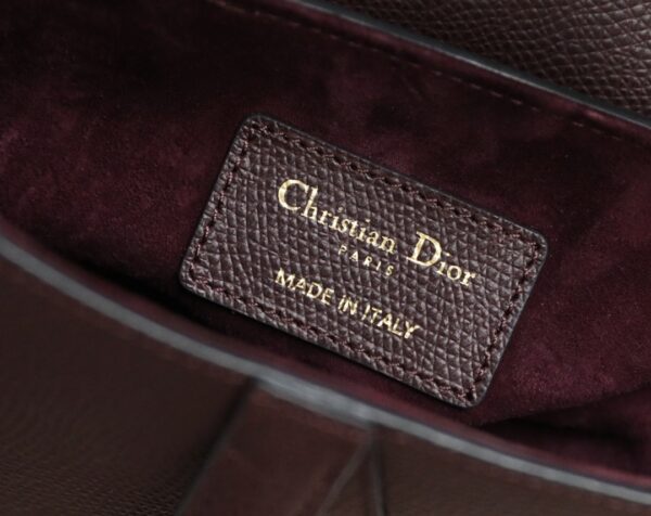 Saddle Mini Bag – Burgundy