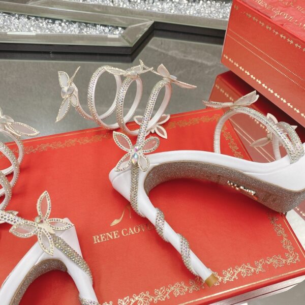 sy_no_3CB0F799CDDC1B88AF3EEECA1B366273_8 White Crystal Butterfly Spiral High-Heel Sandals