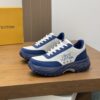 sy_no_3D1032F346BD64076E4D8110D3E05880_2 Louis Vuitton LV Run 55 White & Blue Chunky Runner Sneakers