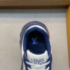 sy_no_3D1032F346BD64076E4D8110D3E05880_6 Louis Vuitton LV Run 55 White & Blue Chunky Runner Sneakers