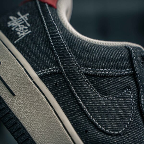 Stüssy x Nike Air Force 1 Low – Washed Denim
