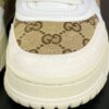 Gucci Mac8 Cream White GG Canvas Low-Top Sneakers