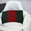 Gucci Mac8 Cream White GG Canvas Low-Top Sneakers
