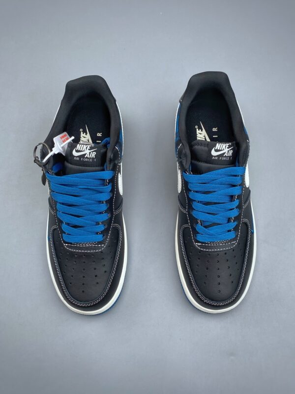 Nike Air Force 1 Low Custom Concept – Black & Blue Plaid Outdoor Edition