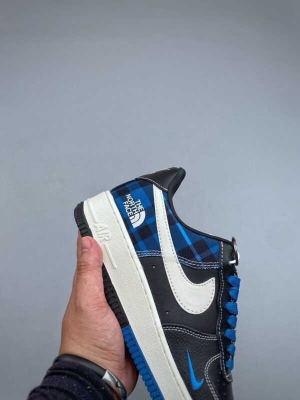 Nike Air Force 1 Low Custom Concept – Black & Blue Plaid Outdoor Edition