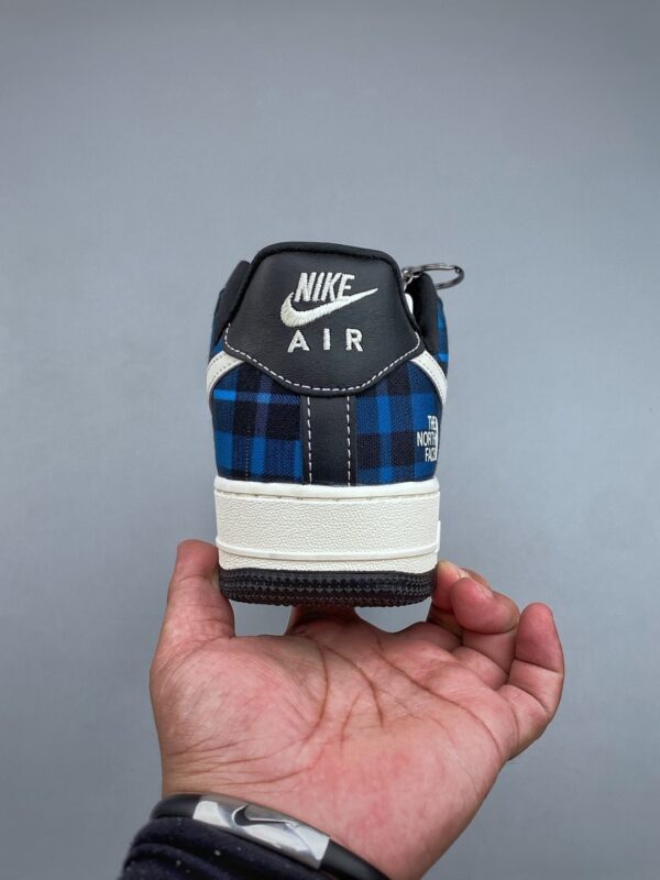 Nike Air Force 1 Low Custom Concept – Black & Blue Plaid Outdoor Edition