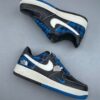 Nike Air Force 1 Low Custom Concept – Black & Blue Plaid Outdoor Edition