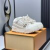 Louis Vuitton LV Trainer Maxi Triple White Chunky Sneakers