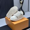Louis Vuitton LV Trainer Maxi Triple White Chunky Sneakers