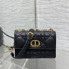 sy_no_400614C395759D368EEDFE8D213B9CD2_0 Dior Women's Black Mini Shoulder/Crossbody Bag with Oversized Cannage Pattern and Twist-Lock CD Clasp