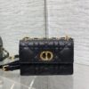 sy_no_400614C395759D368EEDFE8D213B9CD2_1 Dior Women's Black Mini Shoulder/Crossbody Bag with Oversized Cannage Pattern and Twist-Lock CD Clasp