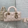 sy_no_4028DE3A40B29D61ACC8C32227EEBB32_0 Dior New D-Joy Horizontal Mini Lady Dior Quilted Chain Bag (Crossbody/Shoulder)