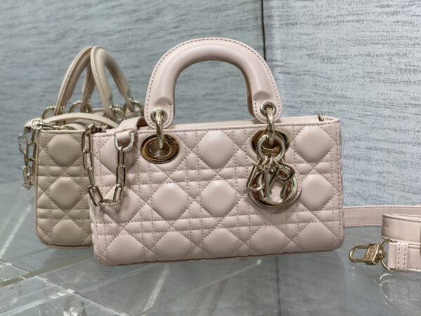 sy_no_4028DE3A40B29D61ACC8C32227EEBB32_1 Dior New D-Joy Horizontal Mini Lady Dior Quilted Chain Bag (Crossbody/Shoulder)