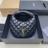 sy_no_40563BC784D8FA6674726D6758107009_0 ICARE Baby Croissant Bag – Black Nappa Lambskin & Gold
