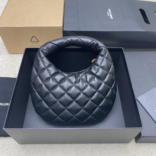 sy_no_40563BC784D8FA6674726D6758107009_1 ICARE Baby Croissant Bag – Black Nappa Lambskin & Gold
