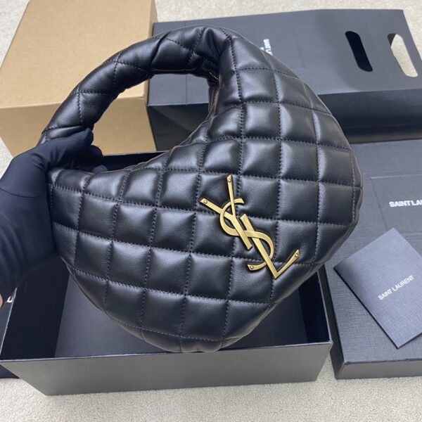 sy_no_40563BC784D8FA6674726D6758107009_4 ICARE Baby Croissant Bag – Black Nappa Lambskin & Gold