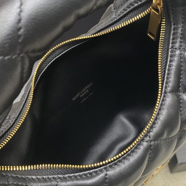 sy_no_40563BC784D8FA6674726D6758107009_7 ICARE Baby Croissant Bag – Black Nappa Lambskin & Gold