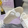 Louis Vuitton LV Trainer Maxi Cream & Oat Khaki Mixed-Material Sneakers