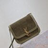 sy_no_40F3FF657CA51BD330CDB62EEA049CF3_1 YSL Solferino Shoulder Bag – Green Suede & Leather