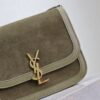 sy_no_40F3FF657CA51BD330CDB62EEA049CF3_2 YSL Solferino Shoulder Bag – Green Suede & Leather