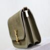 sy_no_40F3FF657CA51BD330CDB62EEA049CF3_5 YSL Solferino Shoulder Bag – Green Suede & Leather