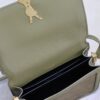 sy_no_40F3FF657CA51BD330CDB62EEA049CF3_7 YSL Solferino Shoulder Bag – Green Suede & Leather