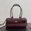 sy_no_41D7E19B8F3EBB4CB6FBCE10B0FE20DF_0 Chanel Caviar Leather Baguette/Bowling Style Shoulder & Handbag