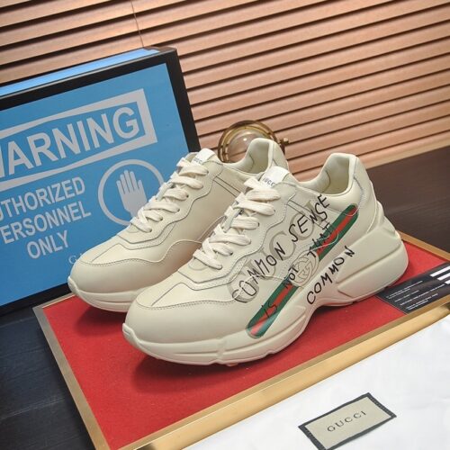 Gucci x Coco Capitán Rhyton "Common Sense" Sneaker – Ivory / Multicolor