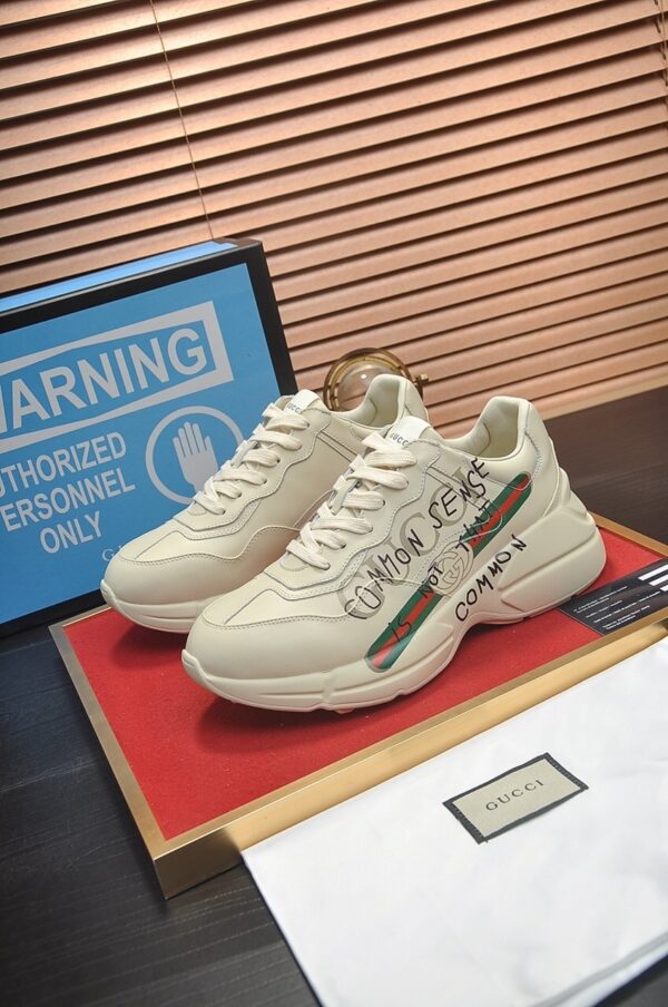 sy_no_41F5C28C103B1558D83994AB3366AD08_0 Gucci x Coco Capitán Rhyton "Common Sense" Sneaker – Ivory / Multicolor