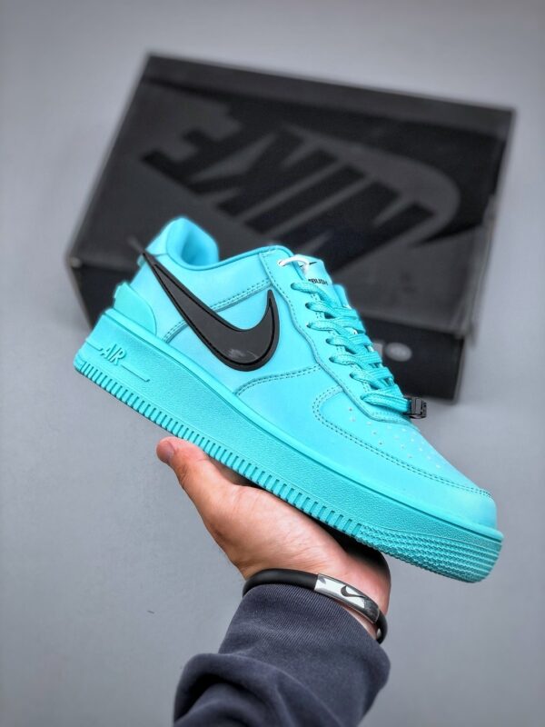 AMBUSH x Nike Air Force 1 Low Custom – Tiffany Blue / Black Sneakers