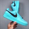 AMBUSH x Nike Air Force 1 Low Custom – Tiffany Blue / Black Sneakers