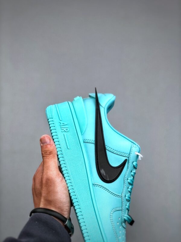 AMBUSH x Nike Air Force 1 Low Custom – Tiffany Blue / Black Sneakers