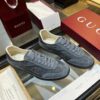 sy_no_42520F10E9077199BC36C07E36118005_2 Gucci B Sneaker GG Canvas & Suede – Smoke Grey / Charcoal