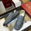 sy_no_42520F10E9077199BC36C07E36118005_7 Gucci B Sneaker GG Canvas & Suede – Smoke Grey / Charcoal