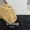 CELINE Teen Lola Triomphe Woven Shoulder Bag