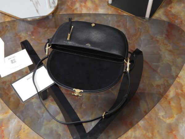 Halfmoon Soft Triomphe Bag – Soft Lambskin
