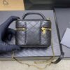 sy_no_42D09D6BB78B4EEFA36A522B89110009_1 Gaby Mini Pouch – Black Lambskin & Antique Gold