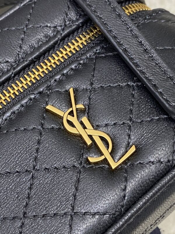sy_no_42D09D6BB78B4EEFA36A522B89110009_4 Gaby Mini Pouch – Black Lambskin & Antique Gold
