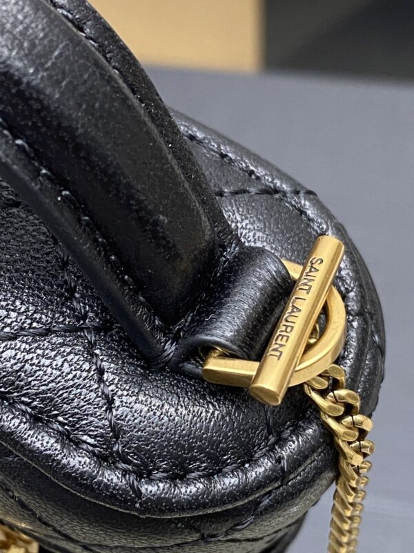 sy_no_42D09D6BB78B4EEFA36A522B89110009_5 Gaby Mini Pouch – Black Lambskin & Antique Gold