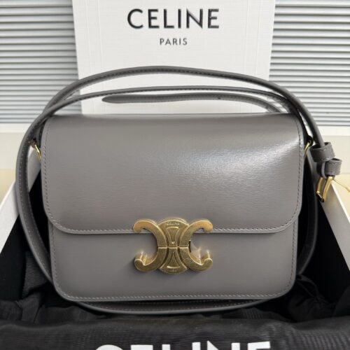 CELINE Teen Triomphe Calfskin Bag