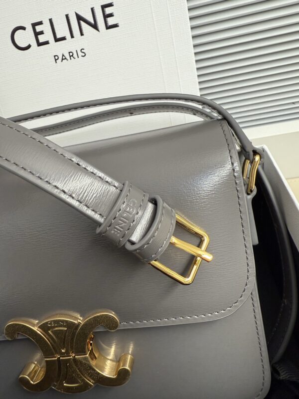 sy_no_434CF0512000E489F2B85447D3A911D3_4 CELINE Teen Triomphe Calfskin Bag