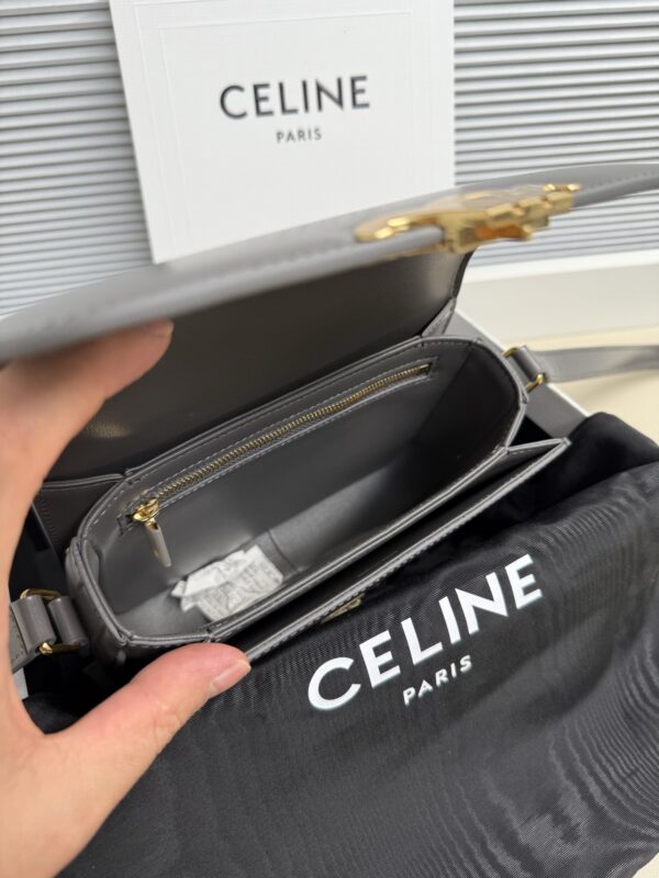 sy_no_434CF0512000E489F2B85447D3A911D3_6 CELINE Teen Triomphe Calfskin Bag